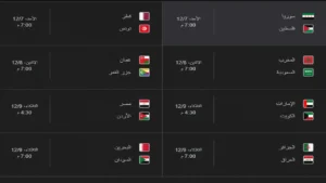 جدول مباريات كأس العرب 2025 وتفاصيل القنوات الناقلة لكل مواجهة